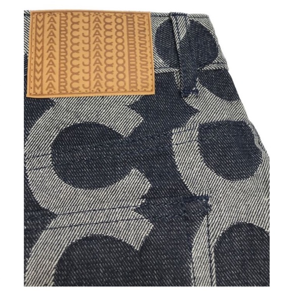 Marc Jacobs THE MONOGRAM Denim Mini Skirt - 2022 - Picture 6 of 8